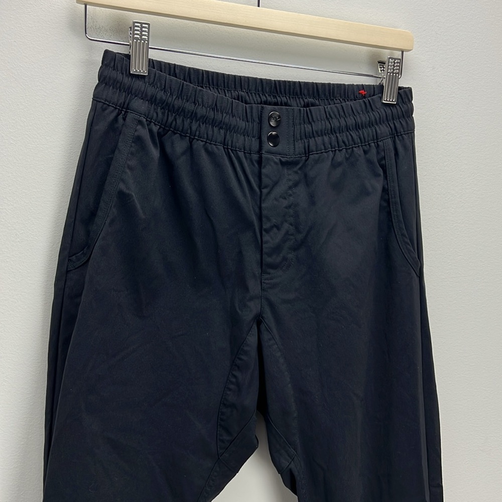 Nike Joggers Nylon Spandex Black Pants Womens Small Workout Hiking Gym Active